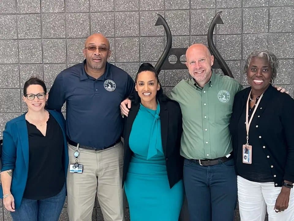 Tamara Kellam with the City of Richmond Parks & Recreation leadership team